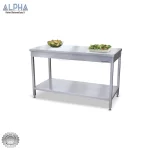 Stainless Steel Working Table NO Splash | ss table | stainless steel work table in UAE | Best Stainless Steel Work Table in UAE | Is steel good for table? Yes | Buy steel table