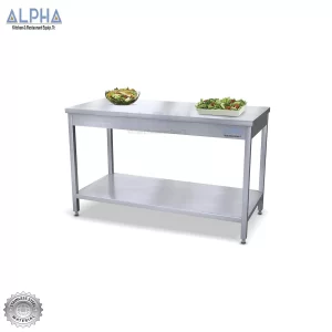 Stainless Steel Working Table NO Splash | ss table | stainless steel work table in UAE | Best Stainless Steel Work Table in UAE