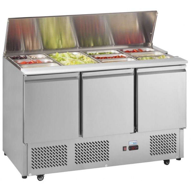 Salad CounterChiller 2 Doors Alpha Kitchen
