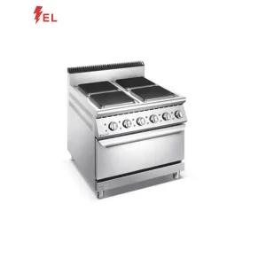 Electric 4-Hot Plate Cooker With Oven (round)