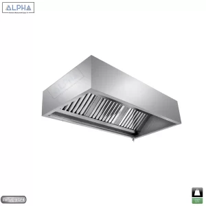 Wall Exhaust Hood with Fresh Air