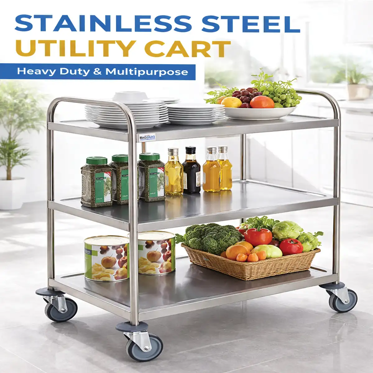 Service Trolley 3 levels