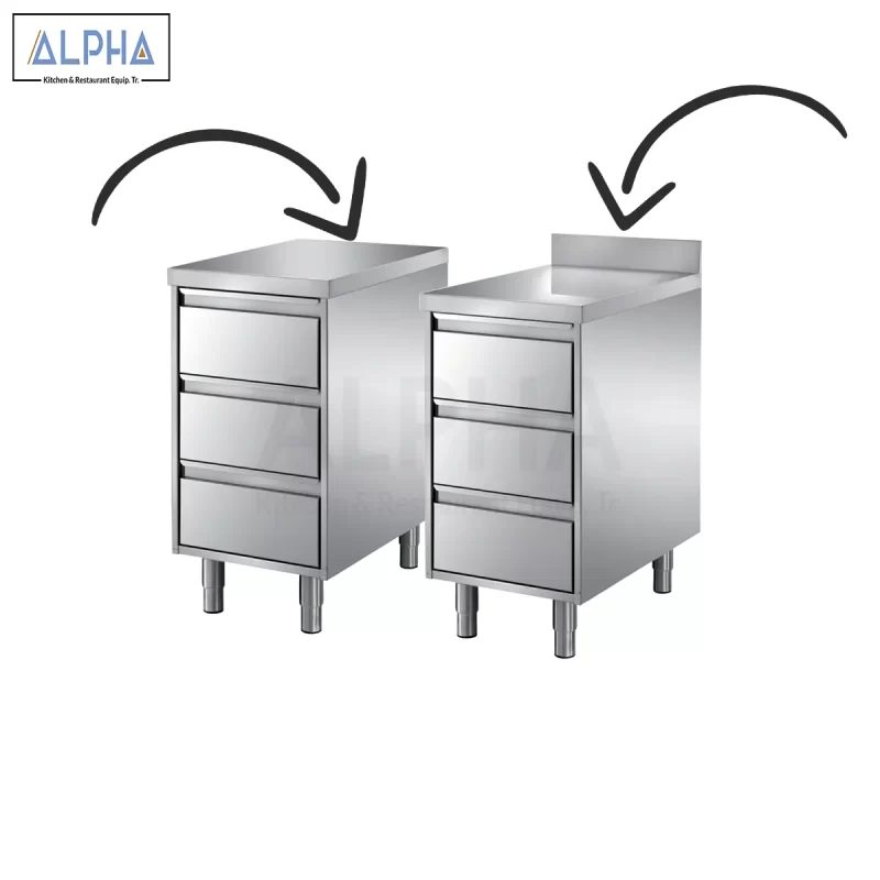 Stainless Steel Drawer Unit