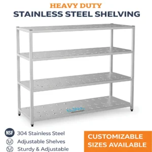 Perforated Stand  WITH 4 SHELVES | 4-Tier Perforated Stand | best perforated stand with 4 shelves for small business