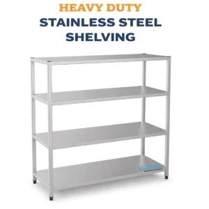 stand with 4 shelves, Stainless steel Heavy Duty Stand With 4 Shelves , Storgae shelving unit , cold room stand , Doha best supplier
