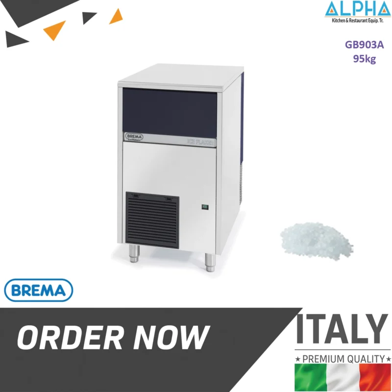 Ice Flakes Machine 95kg GB903A, granular ice machine for restaurants and seafood