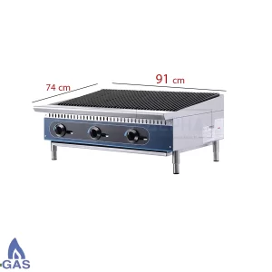 Gas Charbroiler 91cm