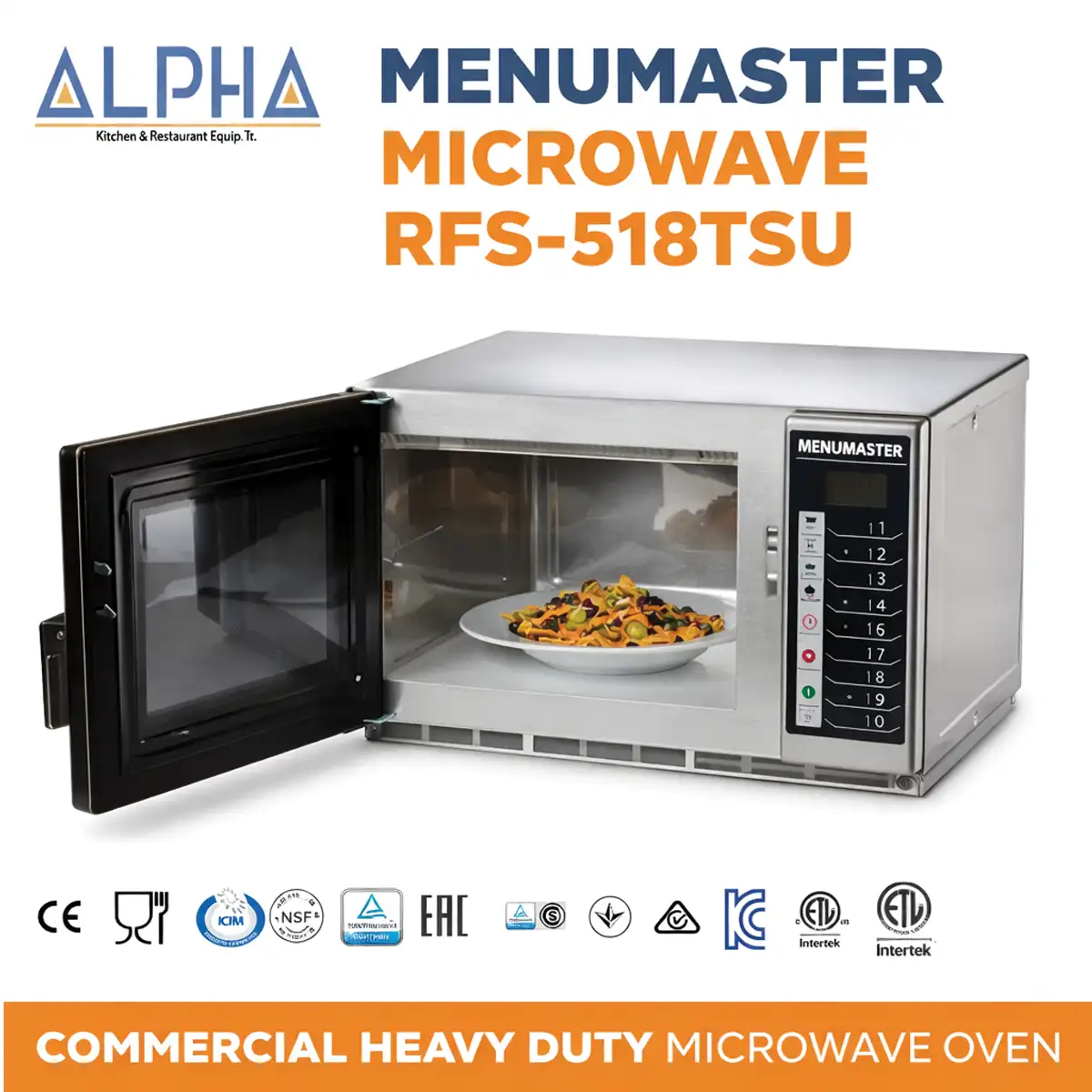 Menumaster Microwave RFS-518TSU