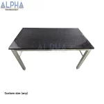 Steel Work Table Marble Top | Stainless Steel Work Table Marble Top