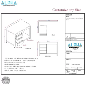 base cabinet || SS base cabinet | UAE | sliding door base cabinet | 3 drawer base cabinet