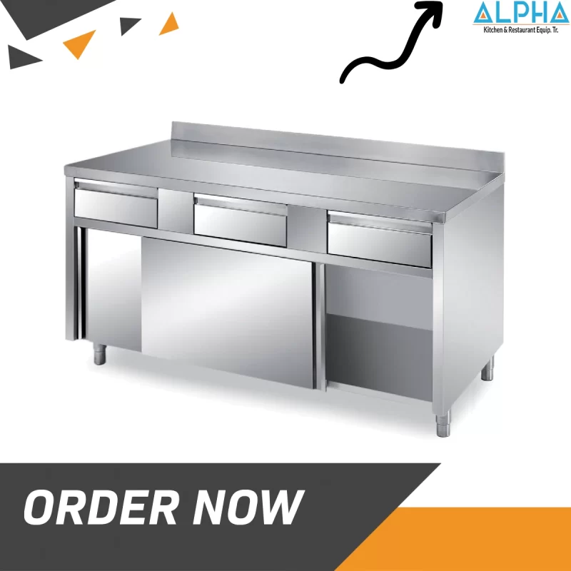 stainless steel cabinets, horizontal drawers, custom cabinets, industrial cabinets, commercial cabinets, food service equipment, healthcare storage, laboratory storage, durable cabinets, customizable storage