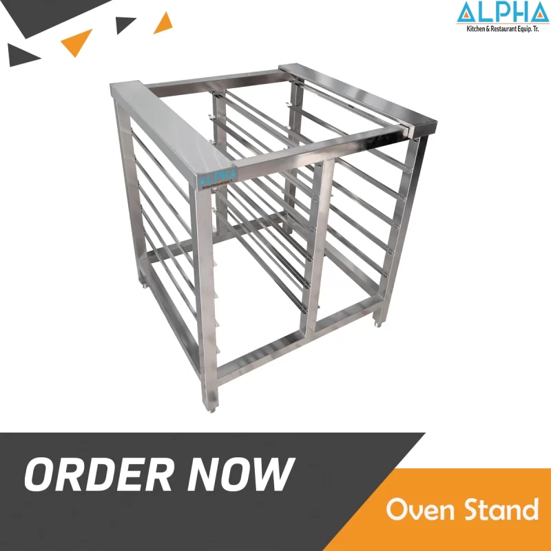 oven stand, combi oven stand , convection oven stand , stand for trays, stand for GN