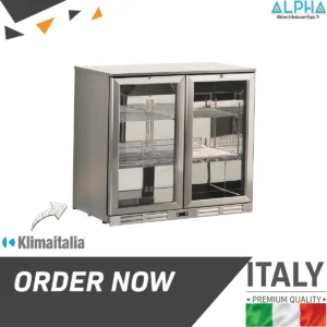 Beverage Cooler 2 Glass Doors , Bar counter chiller, Commercial Display Refrigerator, commercial kitchen freezer,beverage cooler 2 glass doors, commercial bottle cooler, bar fridge UAE, undercounter display chiller, 2 door beverage refrigerator, commercial kitchen equipment Sharjah, alpha kitchen refrigeration.