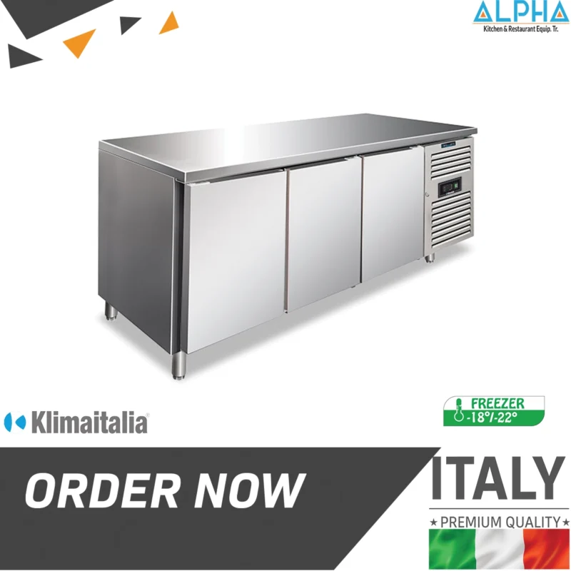 Undercounter Freezer 3-Door  CXF3100BT, 3 door freezer