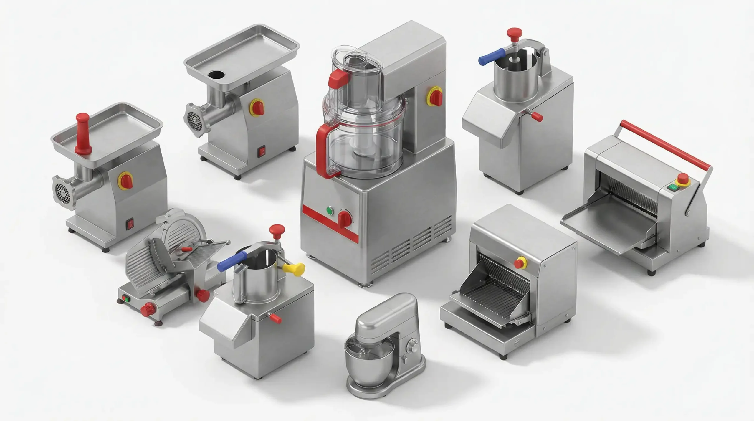Processors, cutters, slicers & prep equipment