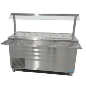Buffet Salad Bar Counter Self-service Chiller front view